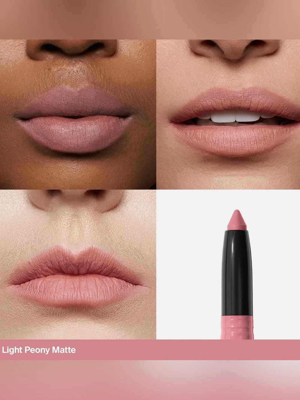 Haus Labs By Lady Gaga Le Monster Lip Crayon - Light Peony Matte NIB
